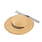 Vintage Lace Straw Hat