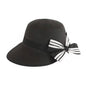 Fashion Straw Hat With Bowknot