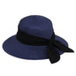 Ribbon Bow Straw Sun Hat