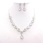 MULTI STONE LUXURY NECKLACE SET GOLD