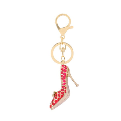 Rhinestone Heel Key Holder