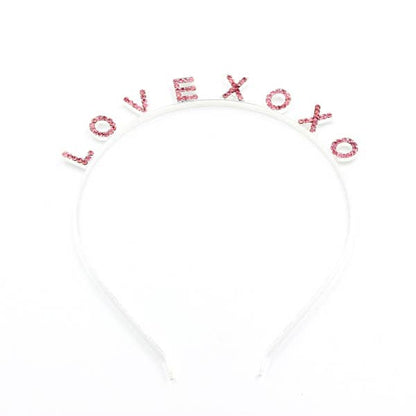 LOVE XOXO METAL HEADBAND