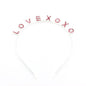 LOVE XOXO METAL HEADBAND