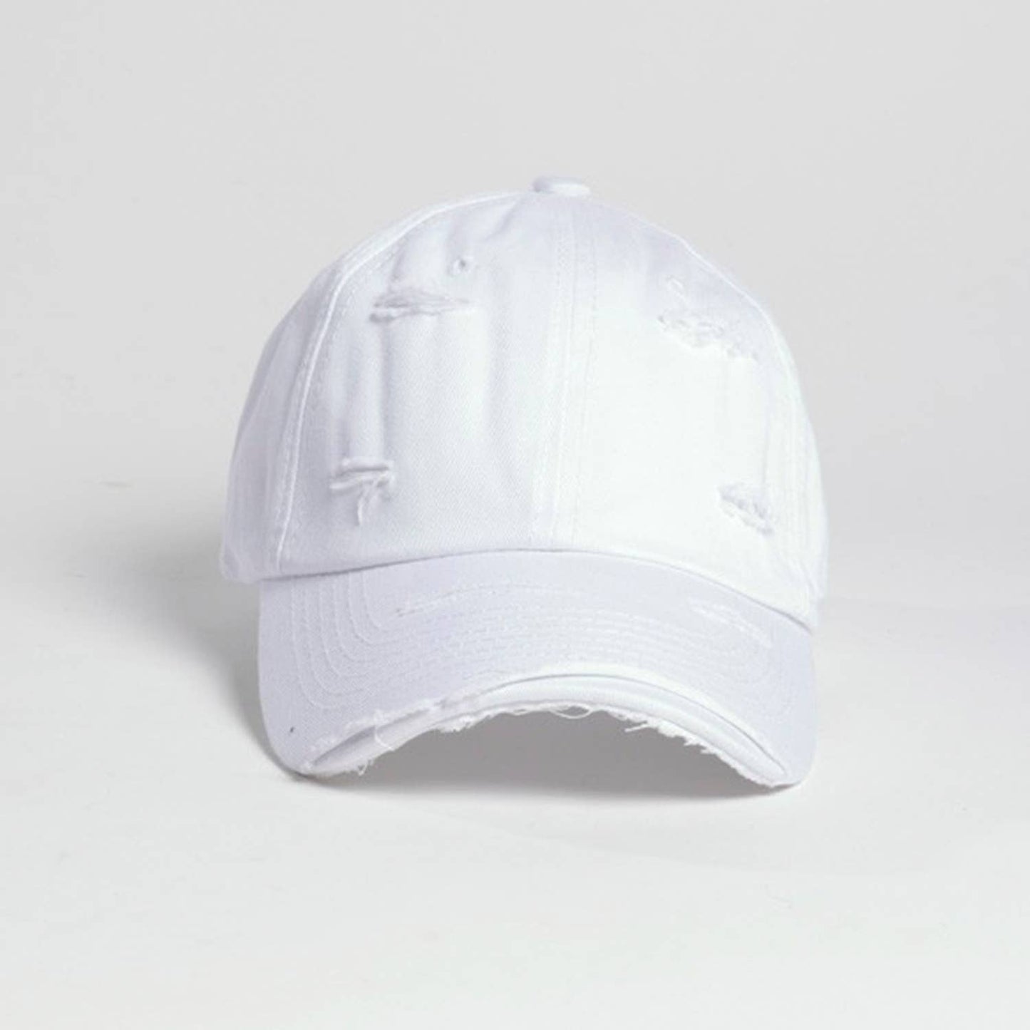 DISTRESSED FASHION CAP