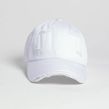 DISTRESSED FASHION CAP
