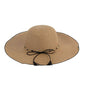 VINTAGE STYLE STRAW FLOPPY HAT