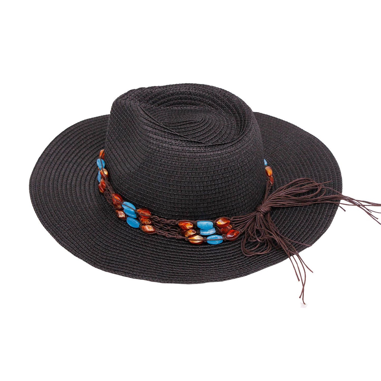 Bead Decor Western Sun Hat