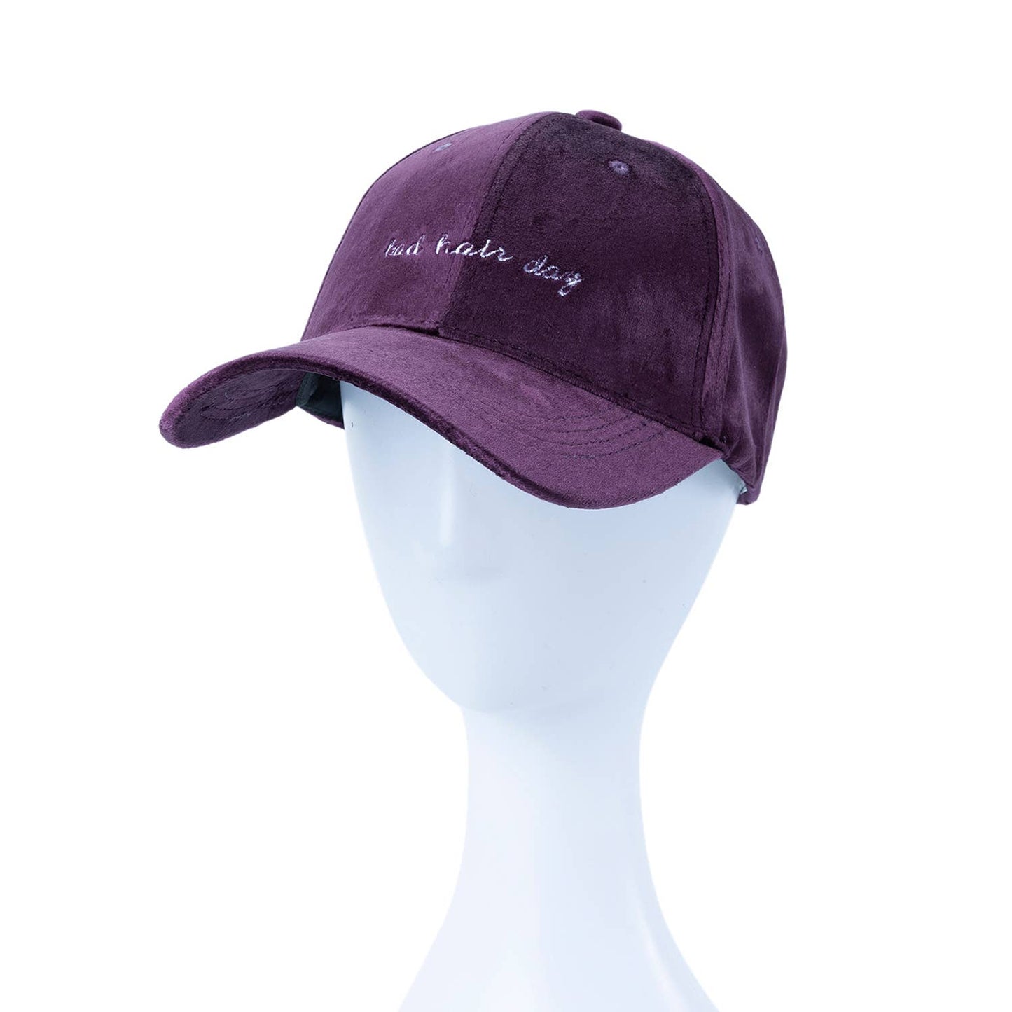 Fall Velvet Bad Hair Day Baseball Cap
