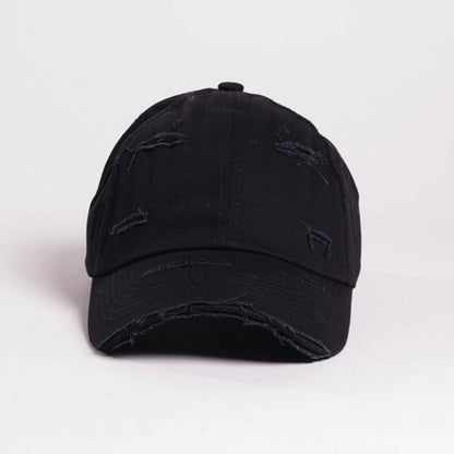 DISTRESSED FASHION CAP