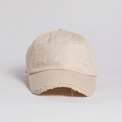 DISTRESSED FASHION CAP