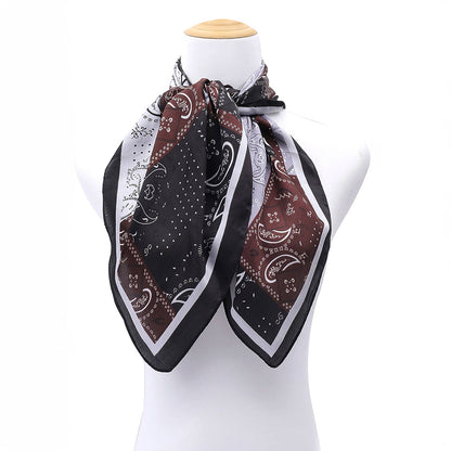 Paisley print scarf