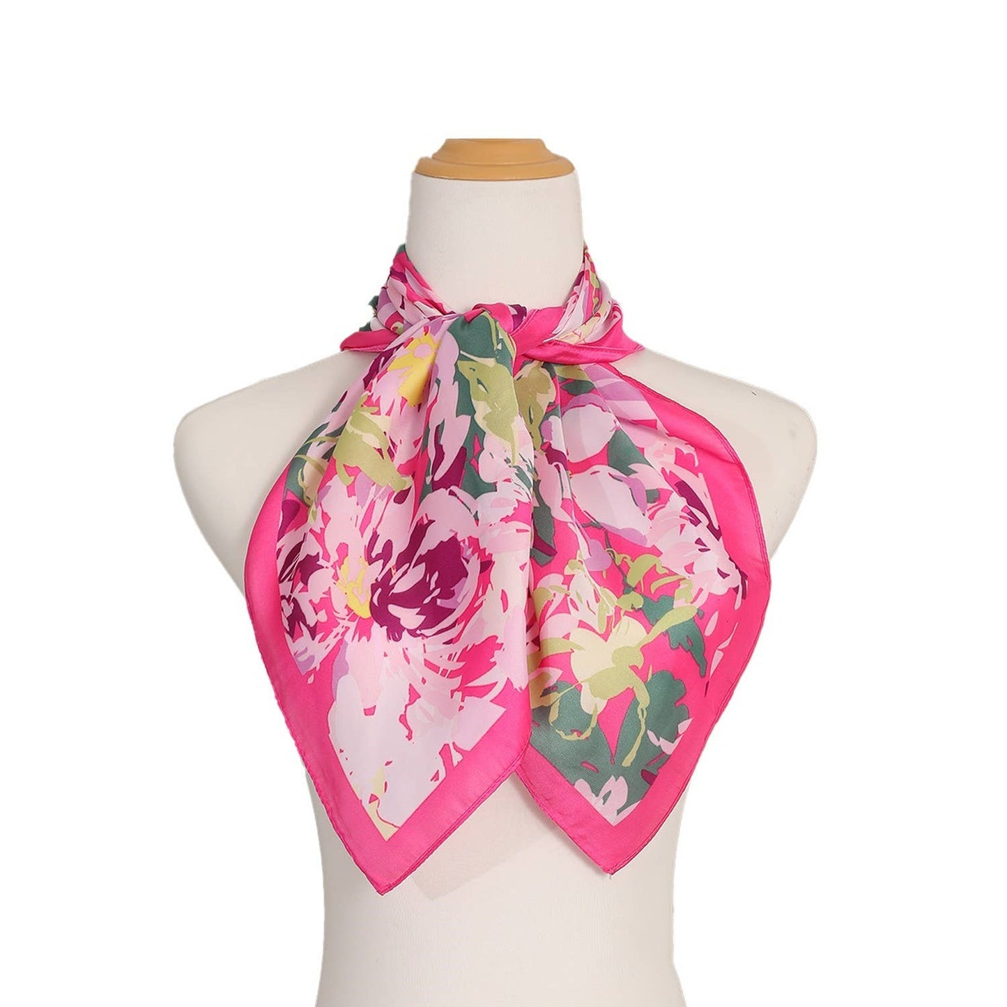 WATERCOLOR FLOWER SCARF