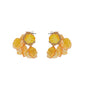 Acrylic Petals Stud Earrings