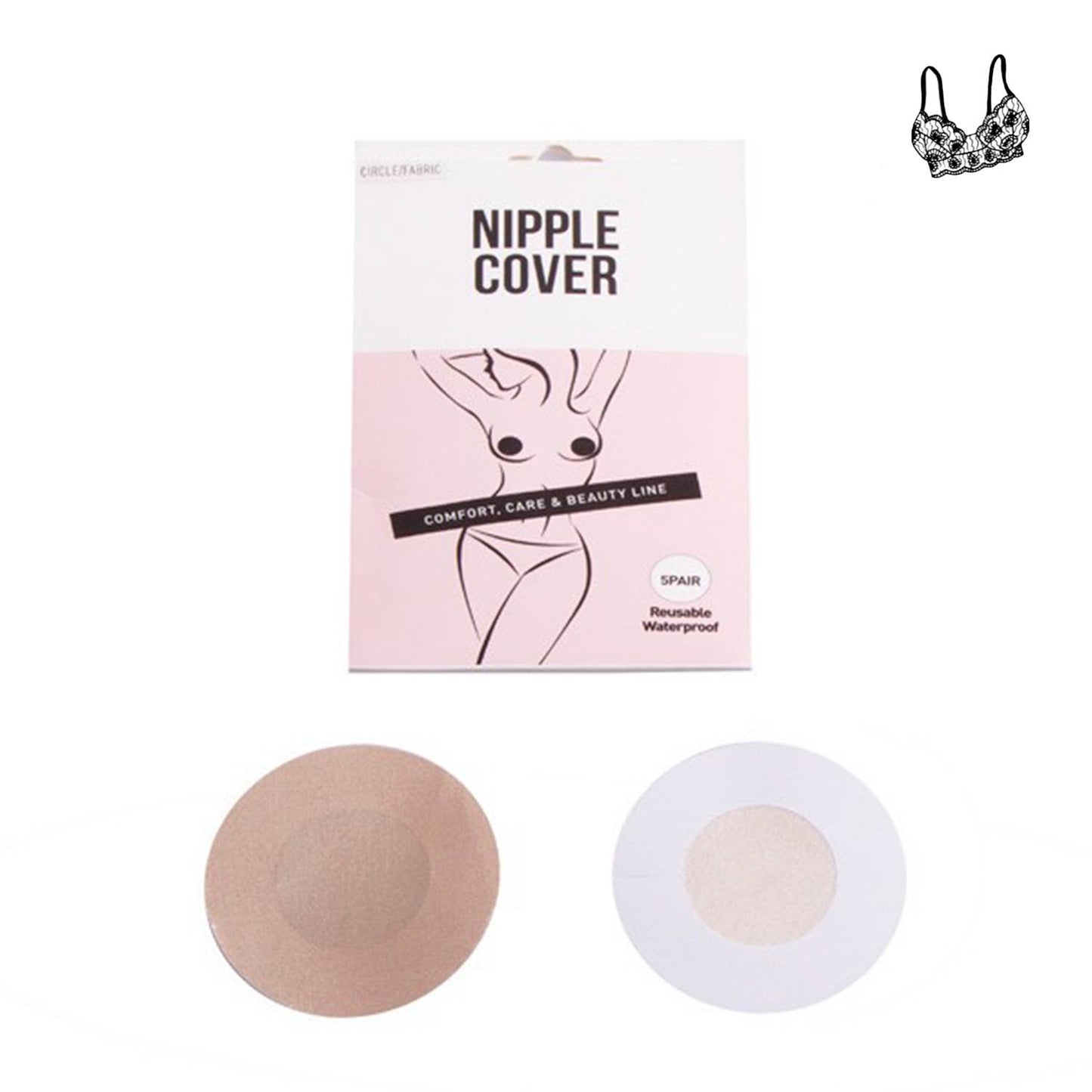 WATERPROOF NIPPLE COVER PACK