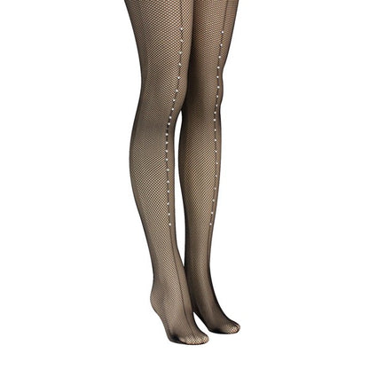CLEAR RHINESTONE STOCKINGS