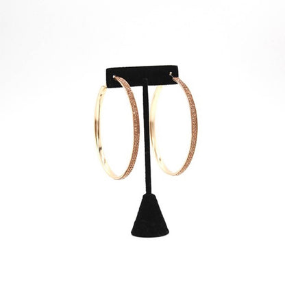 70mm Gold Multicolored Hoops