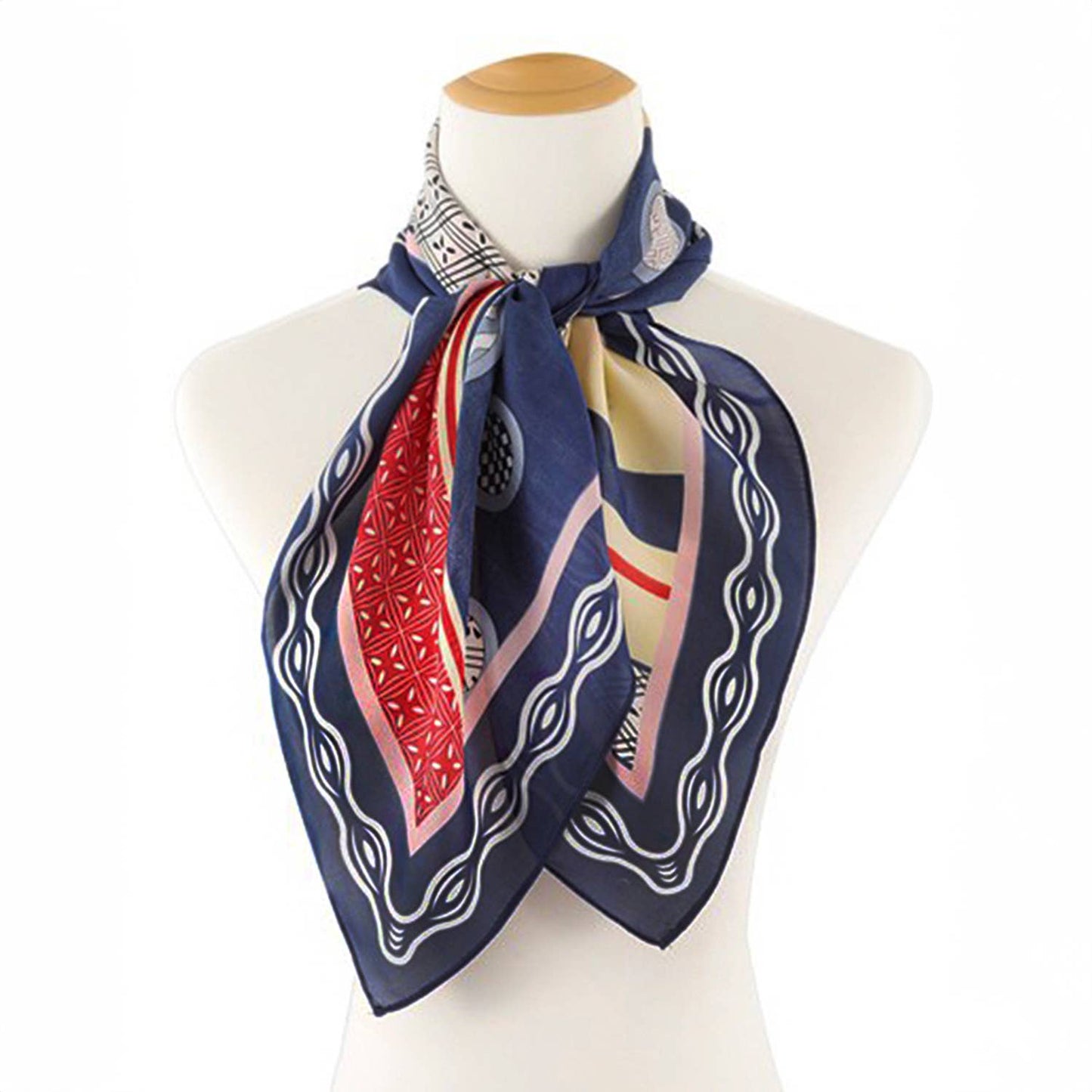 Multi Color Silk Scarf