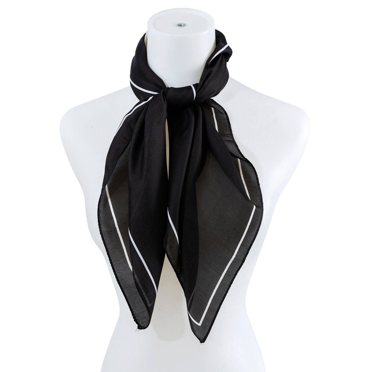 Chic Satin Fashion Square Neck Scarf