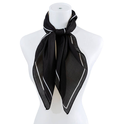 Chic Satin Fashion Square Neck Scarf