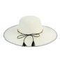 VINTAGE STYLE STRAW FLOPPY HAT