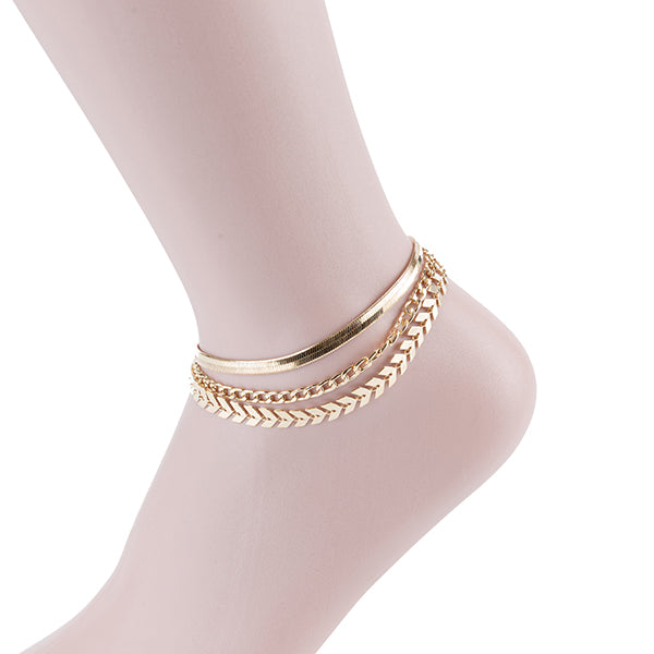 Fashion Multi Chain Anklet