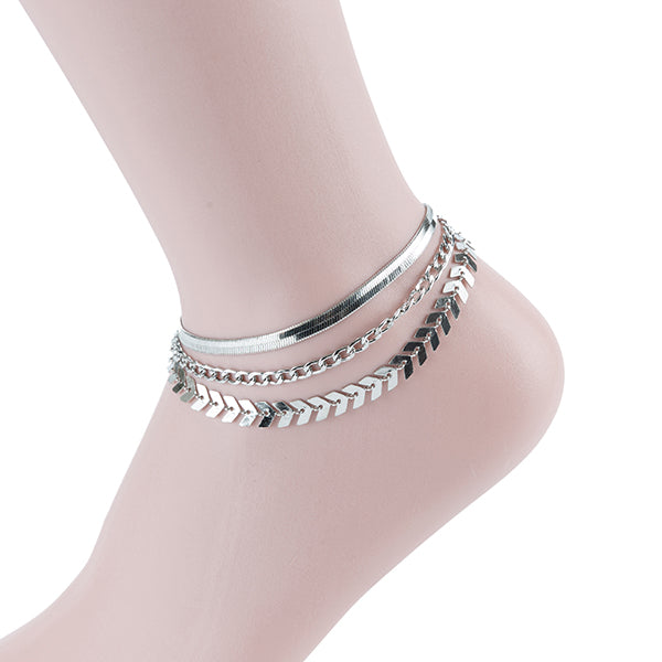 Fashion Multi Chain Anklet