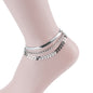Fashion Multi Chain Anklet