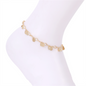 ROUND SHAPE  TASSEL  PENDANT ANKLET
