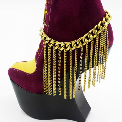 BOLD BOOT CUFF ANKLET