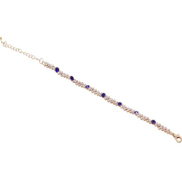 SPARKLY RHINESTONE BRACELET / GOLD
