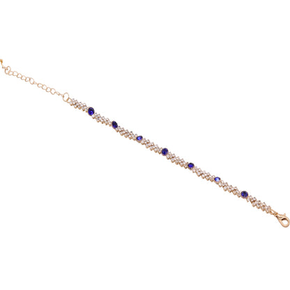 SPARKLY RHINESTONE BRACELET / GOLD