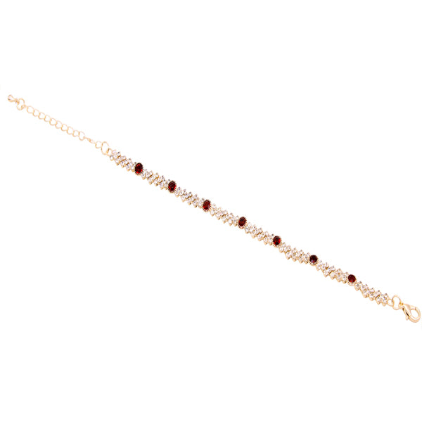 SPARKLY RHINESTONE BRACELET / GOLD