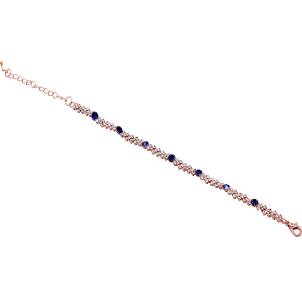 SPARKLY RHINESTONE BRACELET / ROSE GOLD