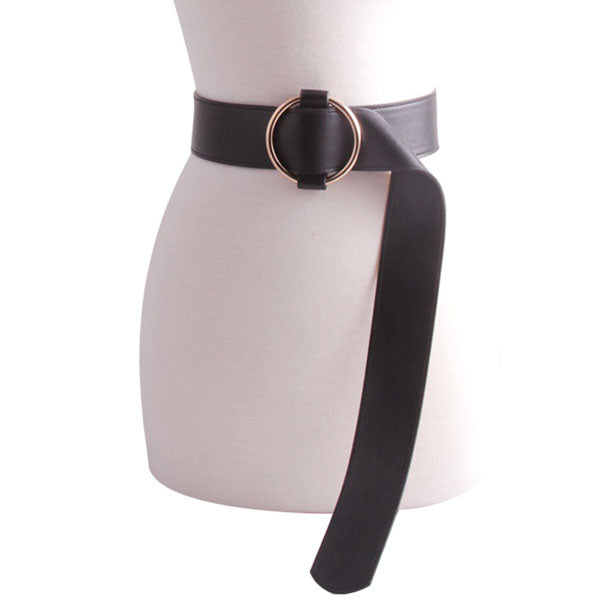 VINTAGE ROUND BUCKLE BELT