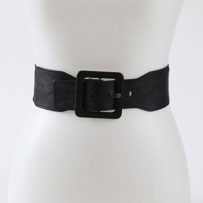 SQUARED BUCKLE FASHION BELT