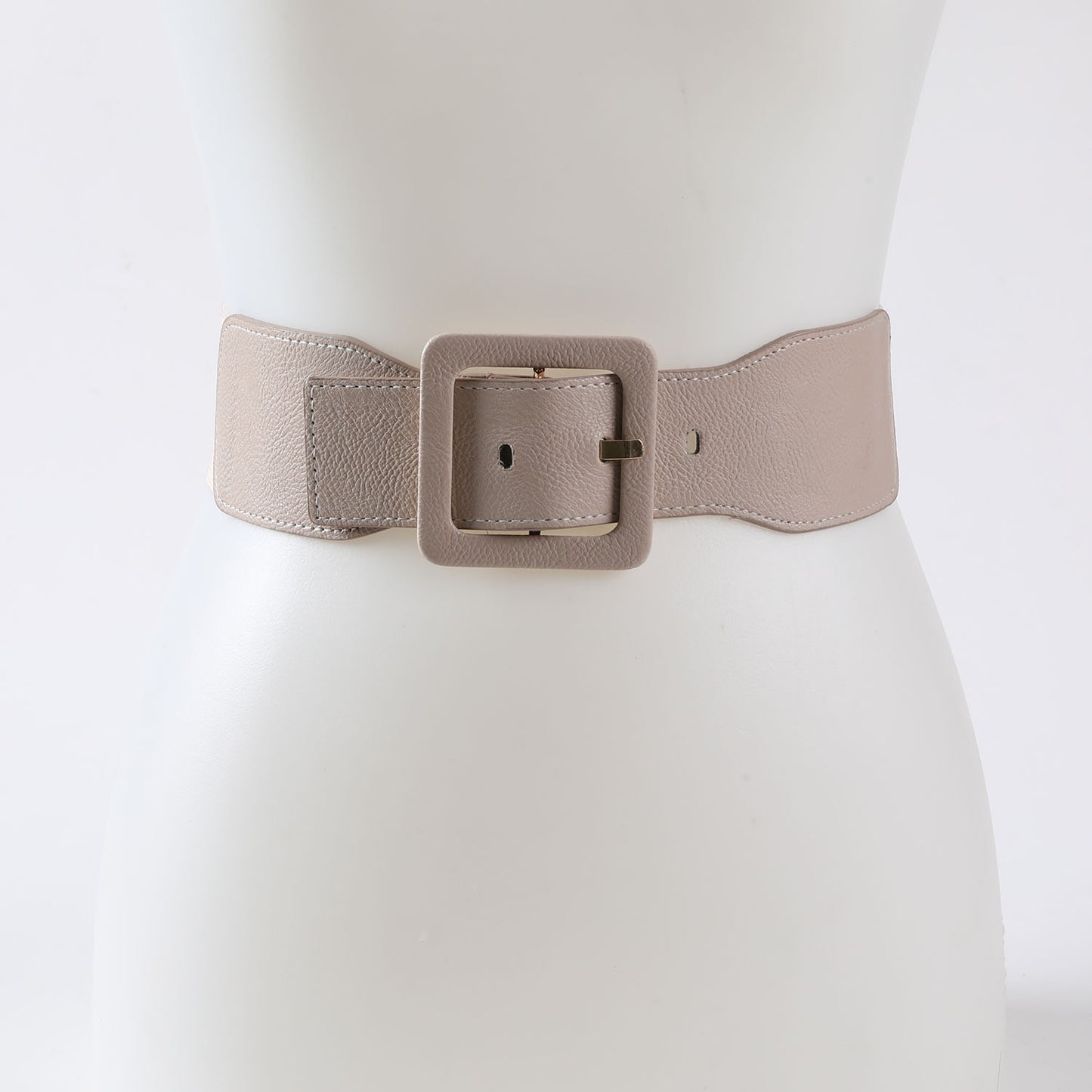 SQUARED BUCKLE FASHION BELT