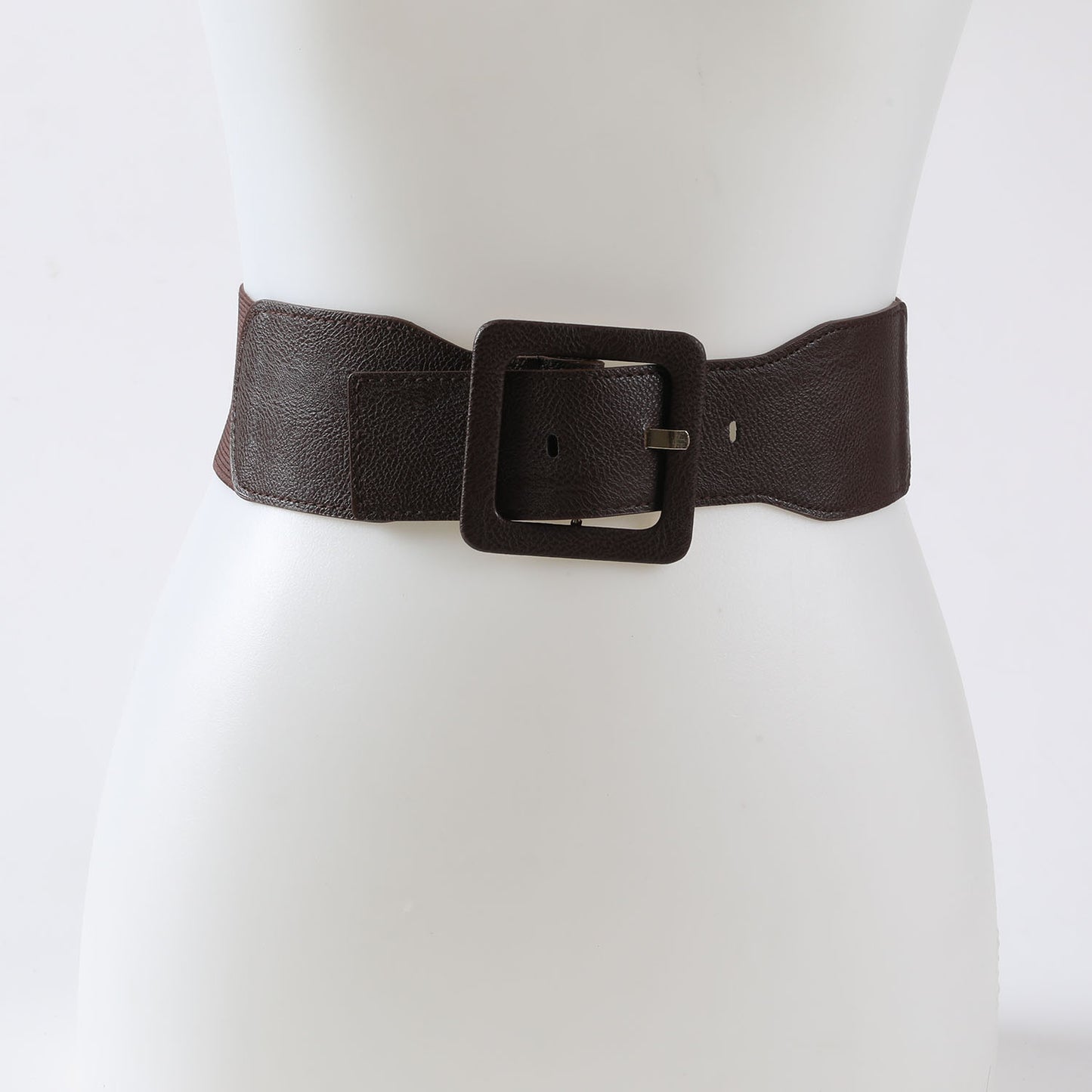 SQUARED BUCKLE FASHION BELT