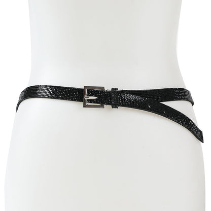 RHINESTONE THIN BELT