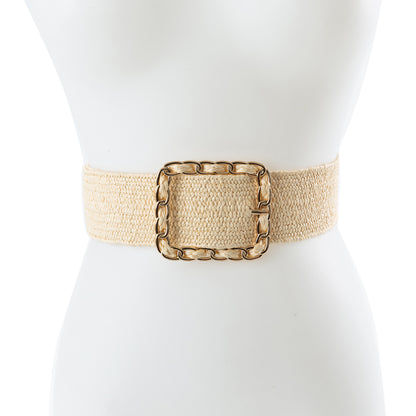 BOHEMIAN STRAW BELT