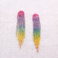 Rhinestone Drop Earrings