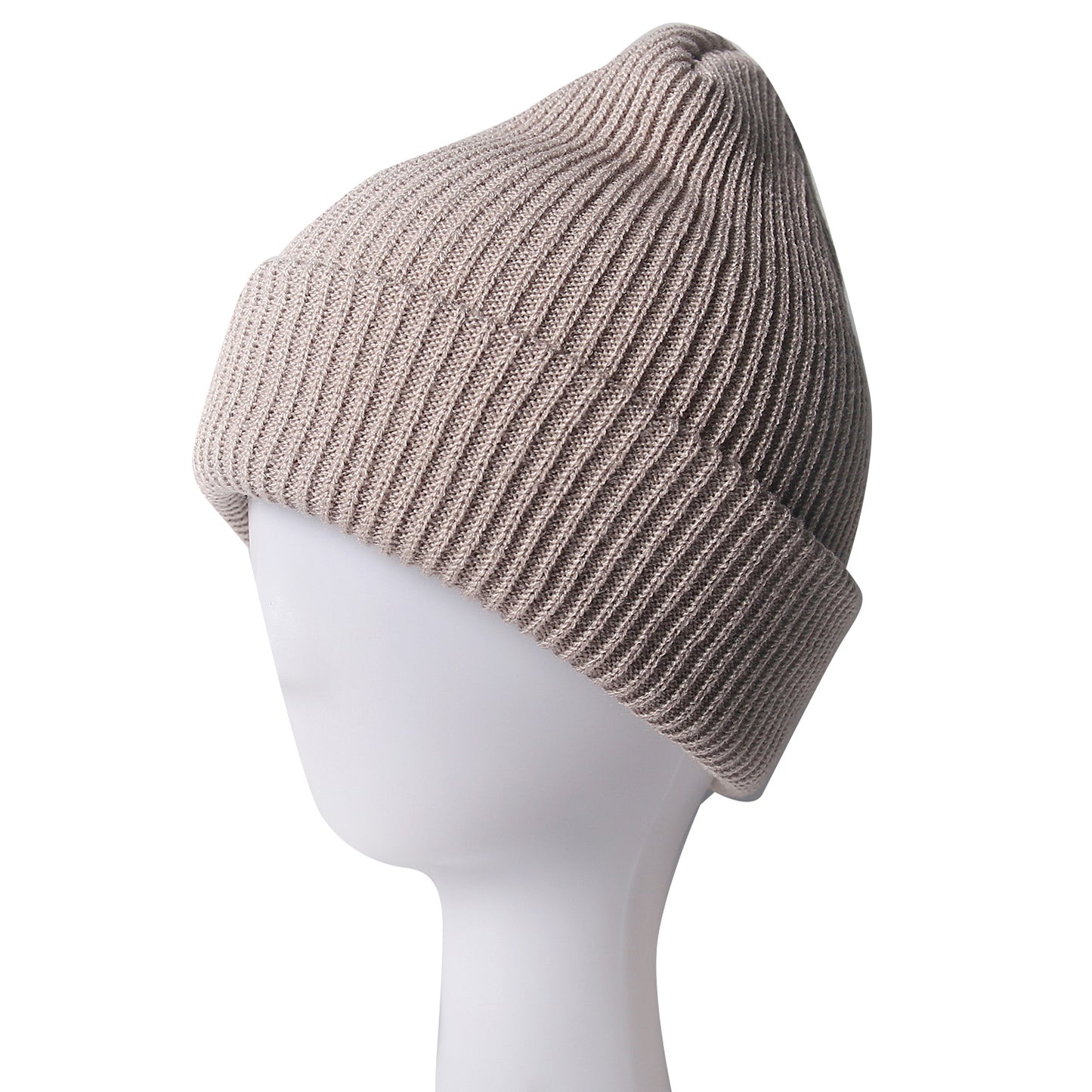 CLASSIC UNISEX RIBBED WINTER BEANIE
