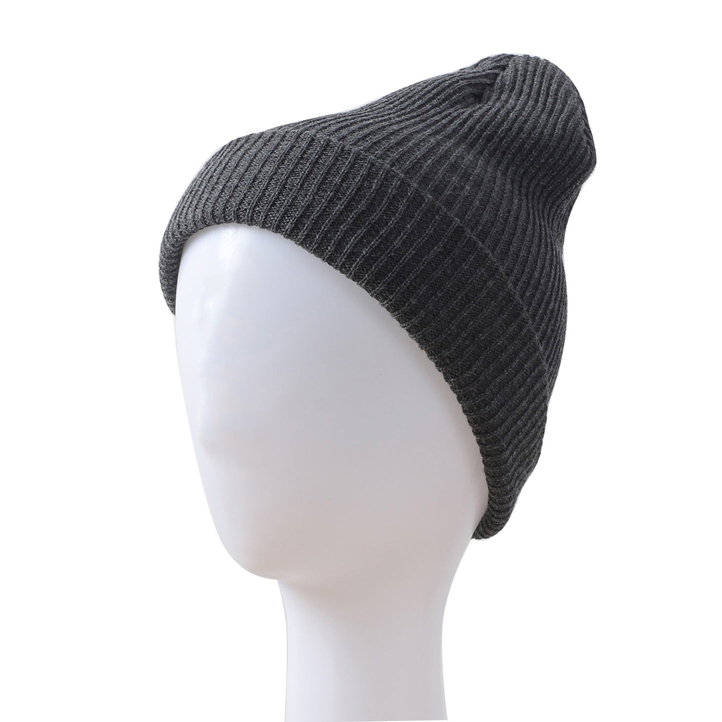 CLASSIC UNISEX RIBBED WINTER BEANIE