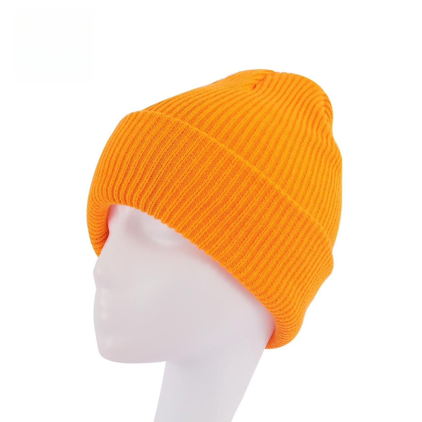 CLASSIC UNISEX RIBBED WINTER BEANIE