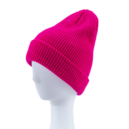 CLASSIC UNISEX RIBBED WINTER BEANIE