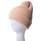 CLASSIC UNISEX RIBBED WINTER BEANIE