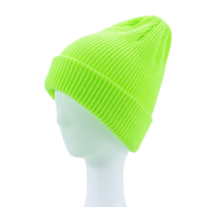 CLASSIC UNISEX RIBBED WINTER BEANIE