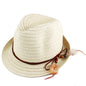 Bartow Feather Straw Hat
