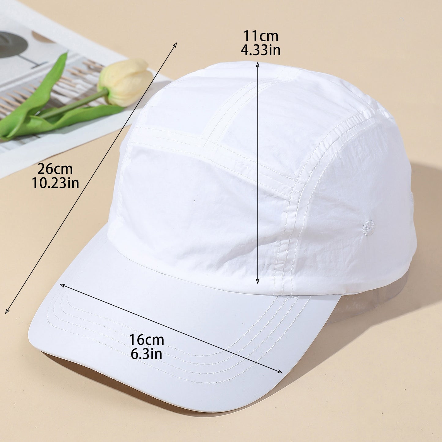 Lightweight Nylon Casual Cap