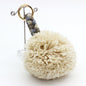 FLUFFY YARN BALL KEY CHAIN