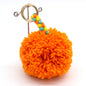FLUFFY YARN BALL KEY CHAIN